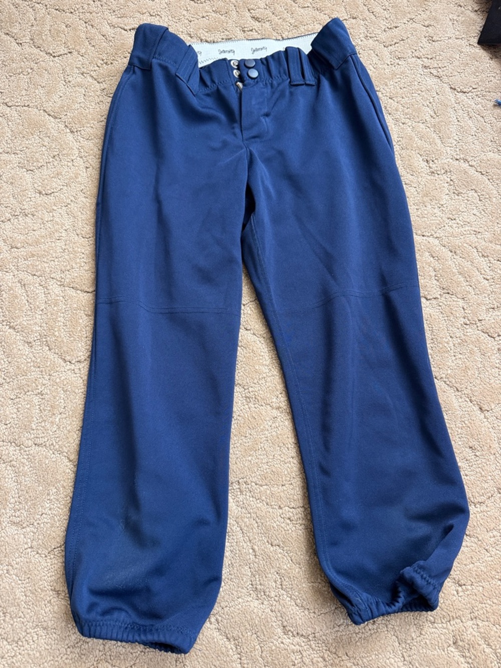 Men's Navy Athletic Pants